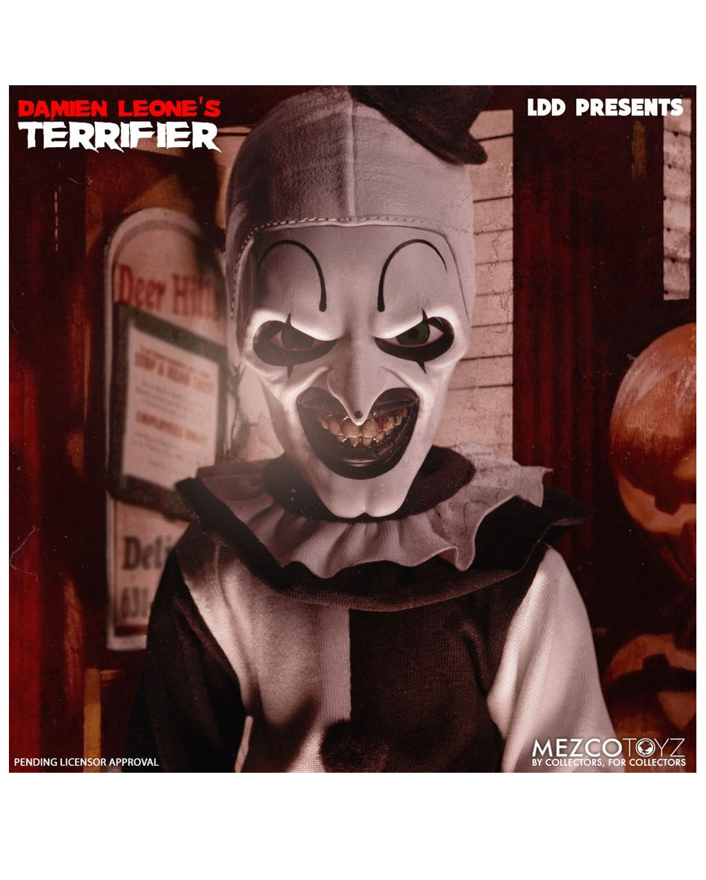 Living Dead Dolls Terrifier: The Clown, 25 Cm