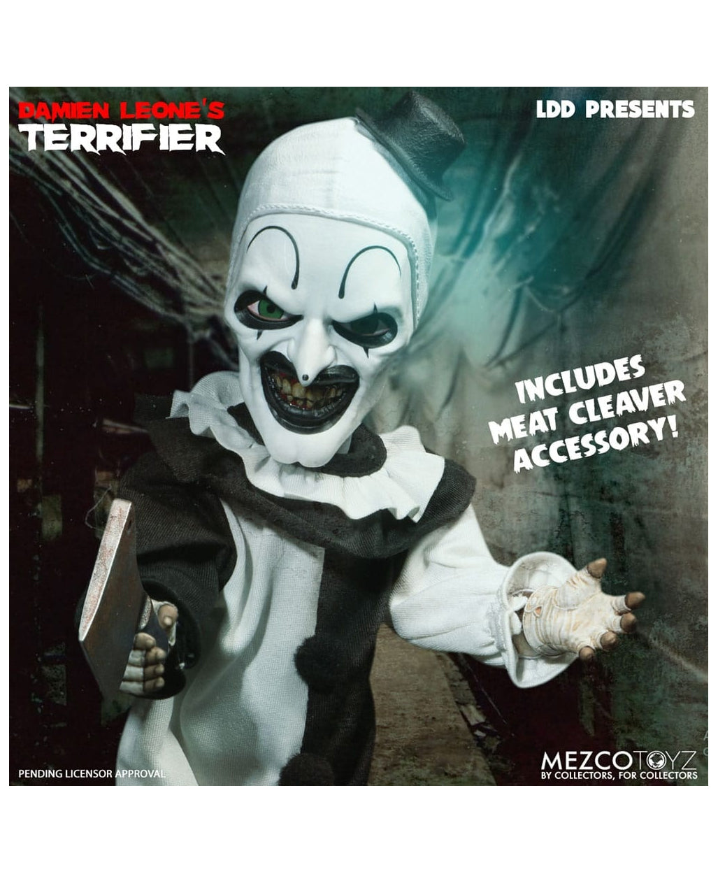 Living Dead Dolls Terrifier: The Clown, 25 Cm