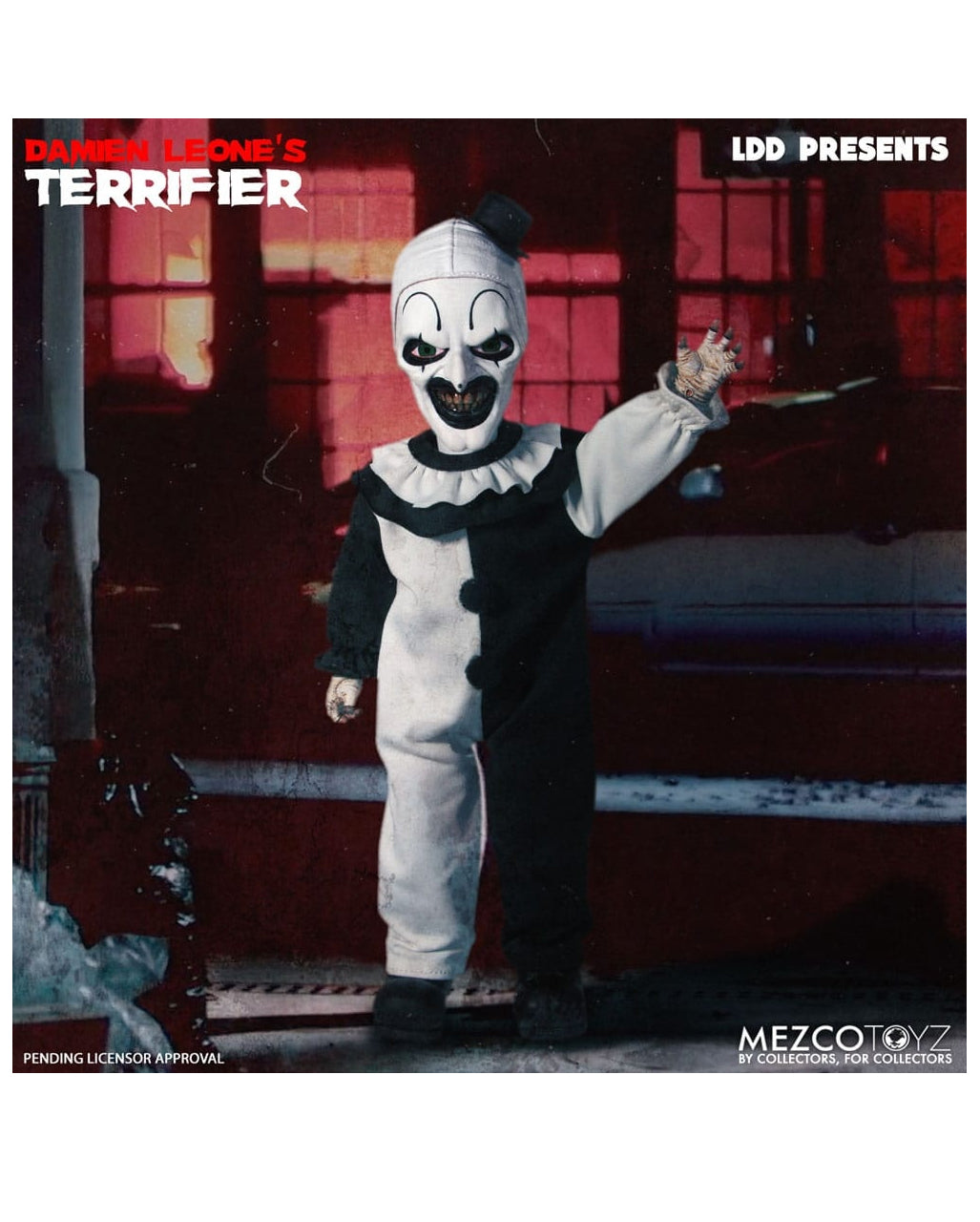 Living Dead Dolls Terrifier: The Clown, 25 Cm