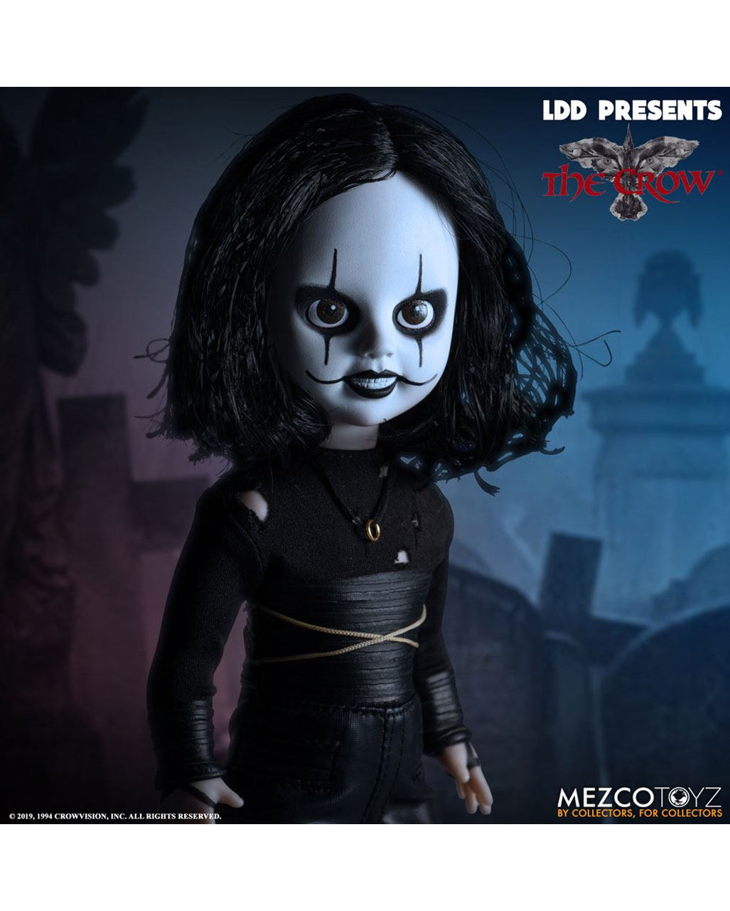 Living Dead Dolls The Crow Eric Draven 25cm