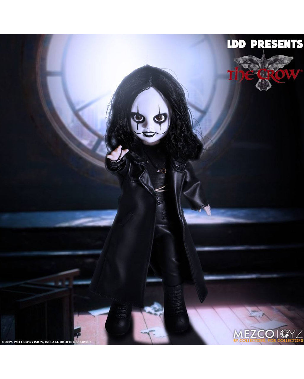 Living Dead Dolls The Crow Eric Draven 25cm
