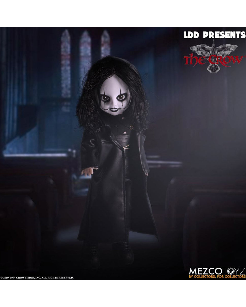 Living Dead Dolls The Crow Eric Draven 25cm