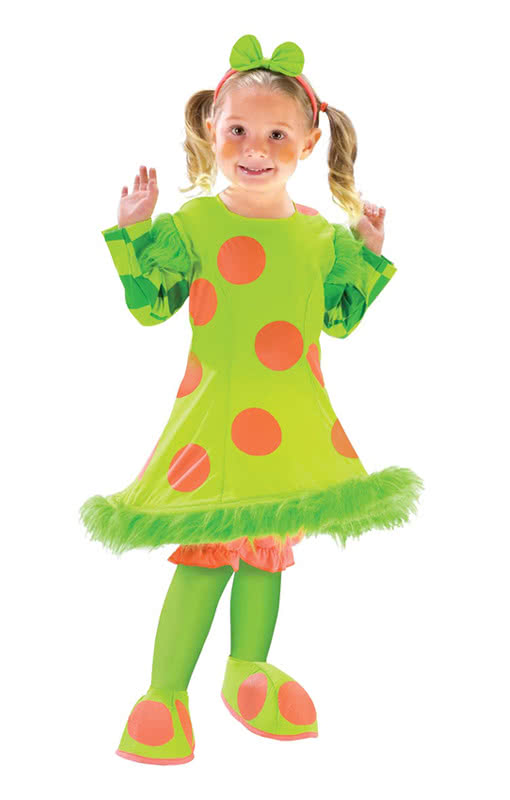 Lolli der Clown Mädchenkostüm