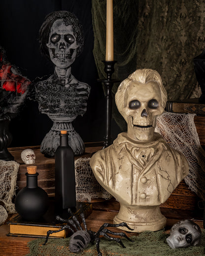 Lord Alastor Sprechende Skelett Büste 37cm