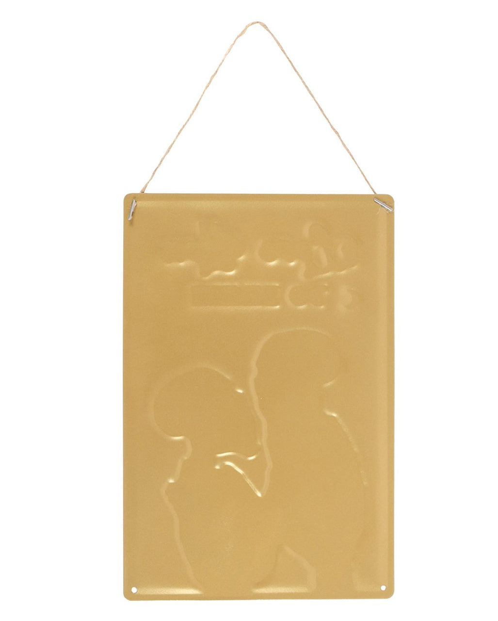 "Love You To Death" Skelett Liebespaar Metallschild 30x20cm