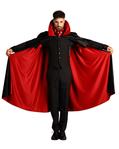 Exquisiter Dracula Umhang mit Stehkragen