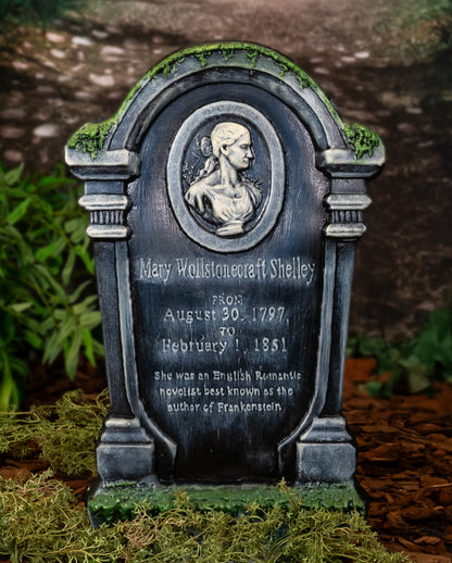 M. Shelley Halloween Grabstein mit Erdspieß 53cm