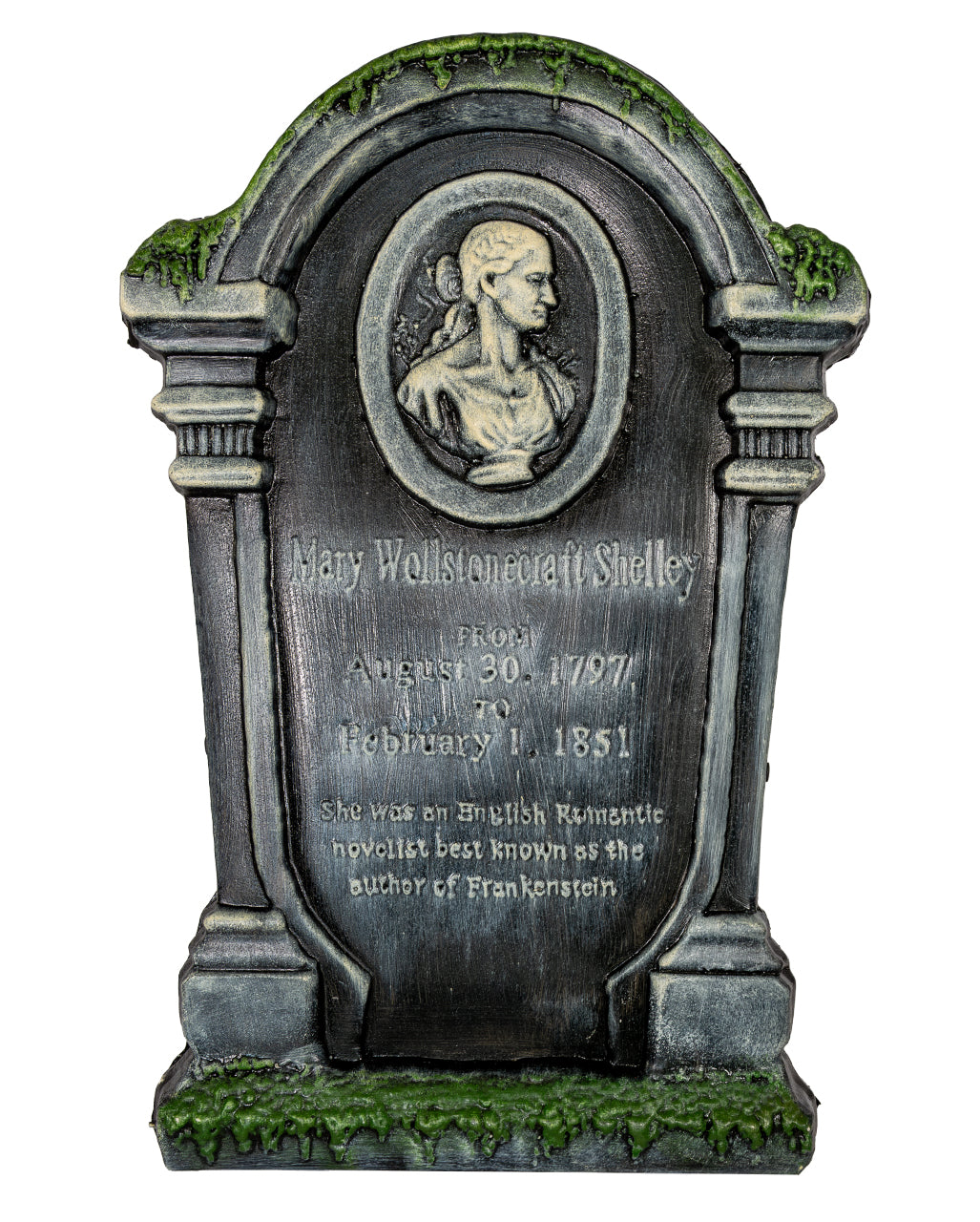 M. Shelley Halloween Grabstein mit Erdspieß 53cm