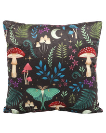 Magic Forest Mushroom Zierkissen 35x35cm