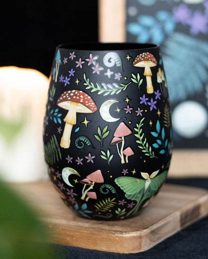 Magic Forest Wine Glass Without Stem 12cm