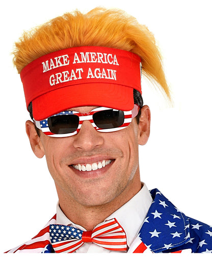 Make America Great Again Schirmmütze mit Plüschhaaren