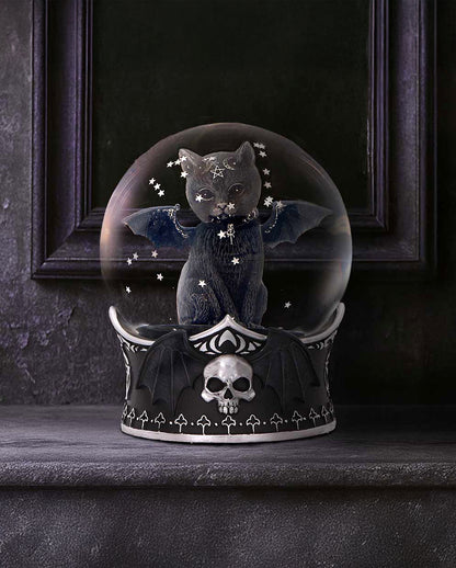 Gothic-Schneekugel Malpuss 13cm