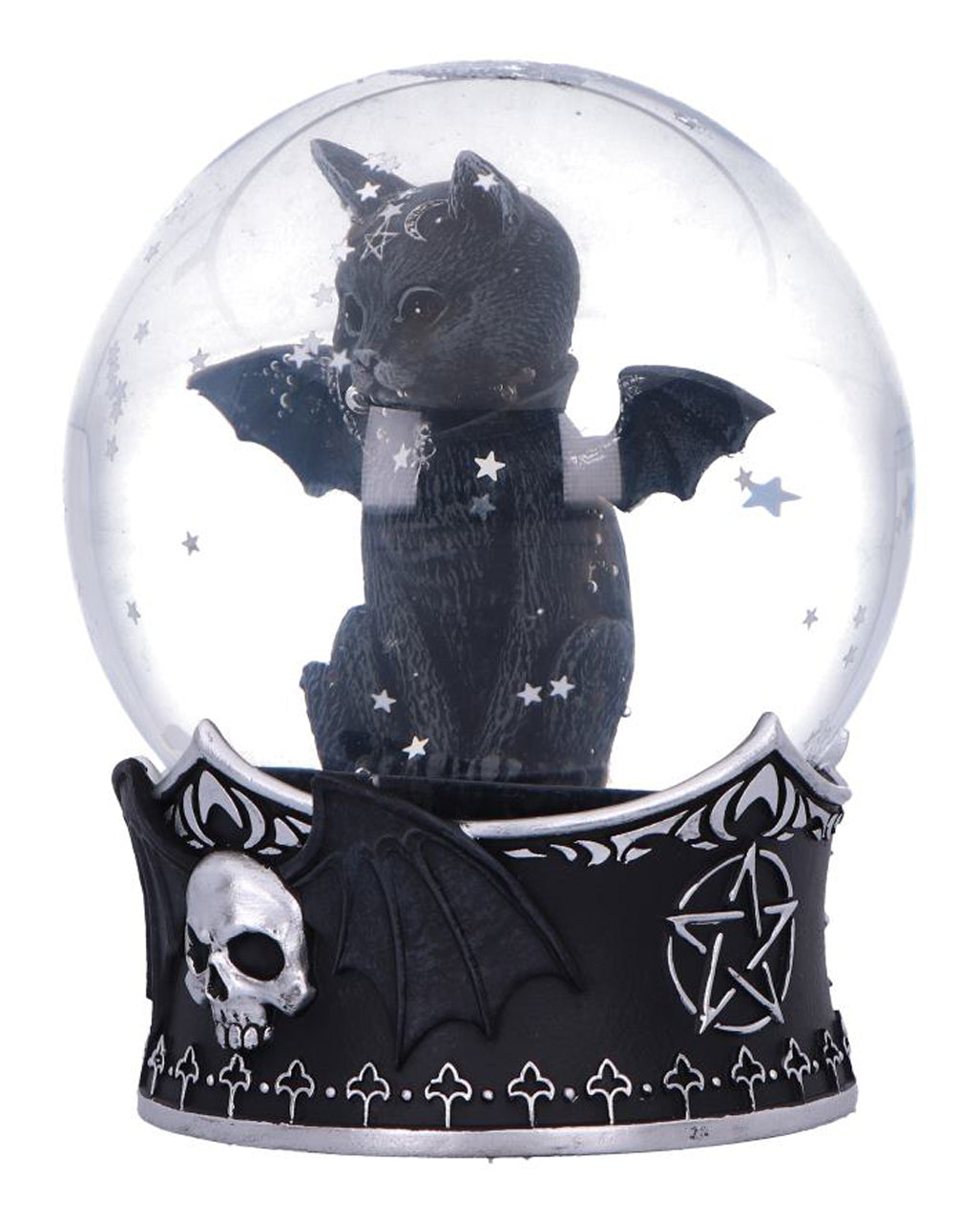 Gothic-Schneekugel Malpuss 13cm