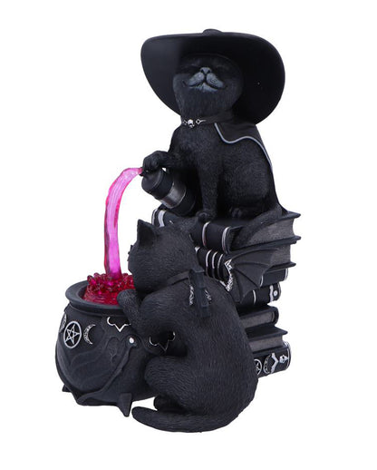 Malpuss & Purrah mit Hexenkessel Cult Cuties Figuren 18,5cm