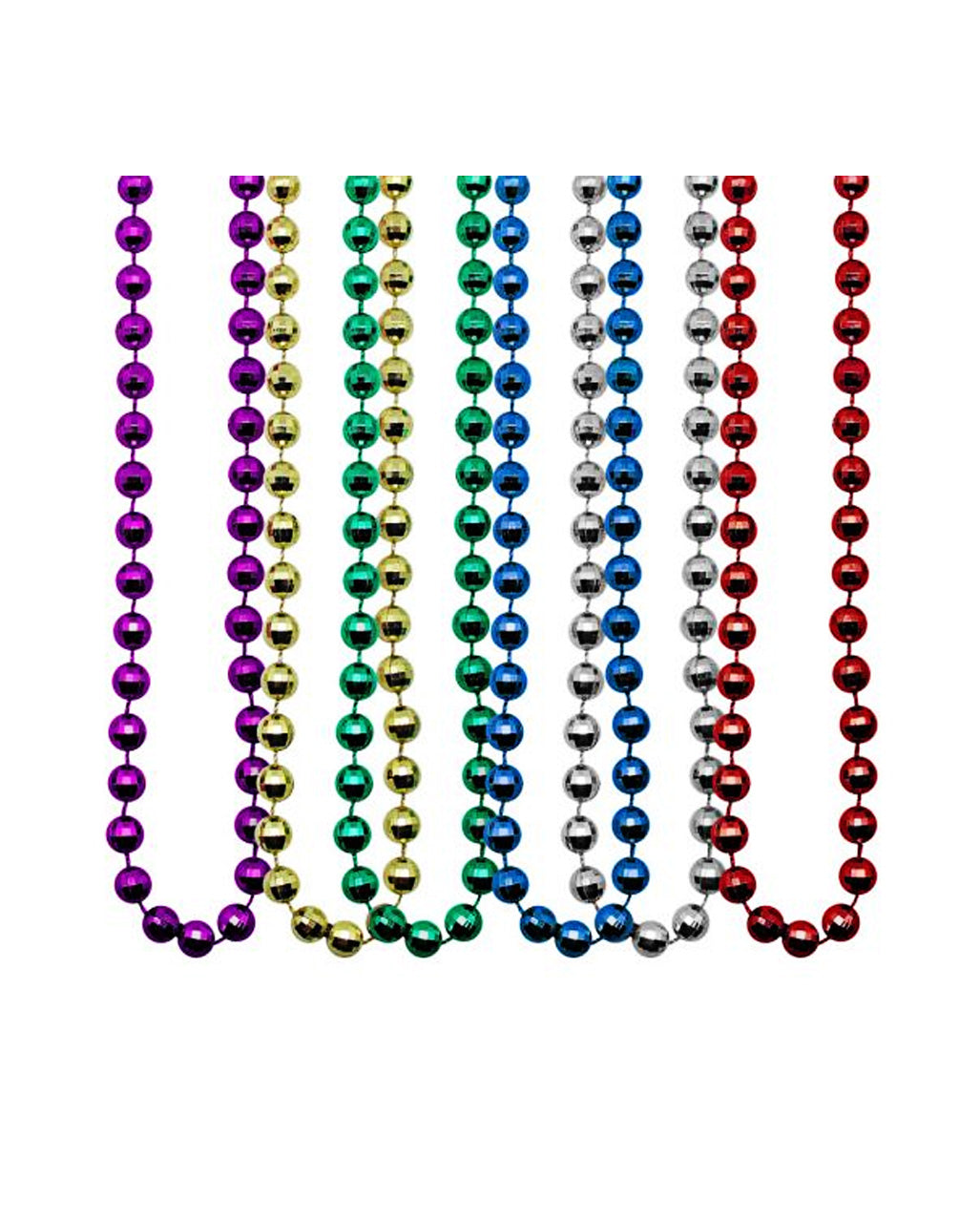 12 Mardi Gras Ketten Disco Ball Design