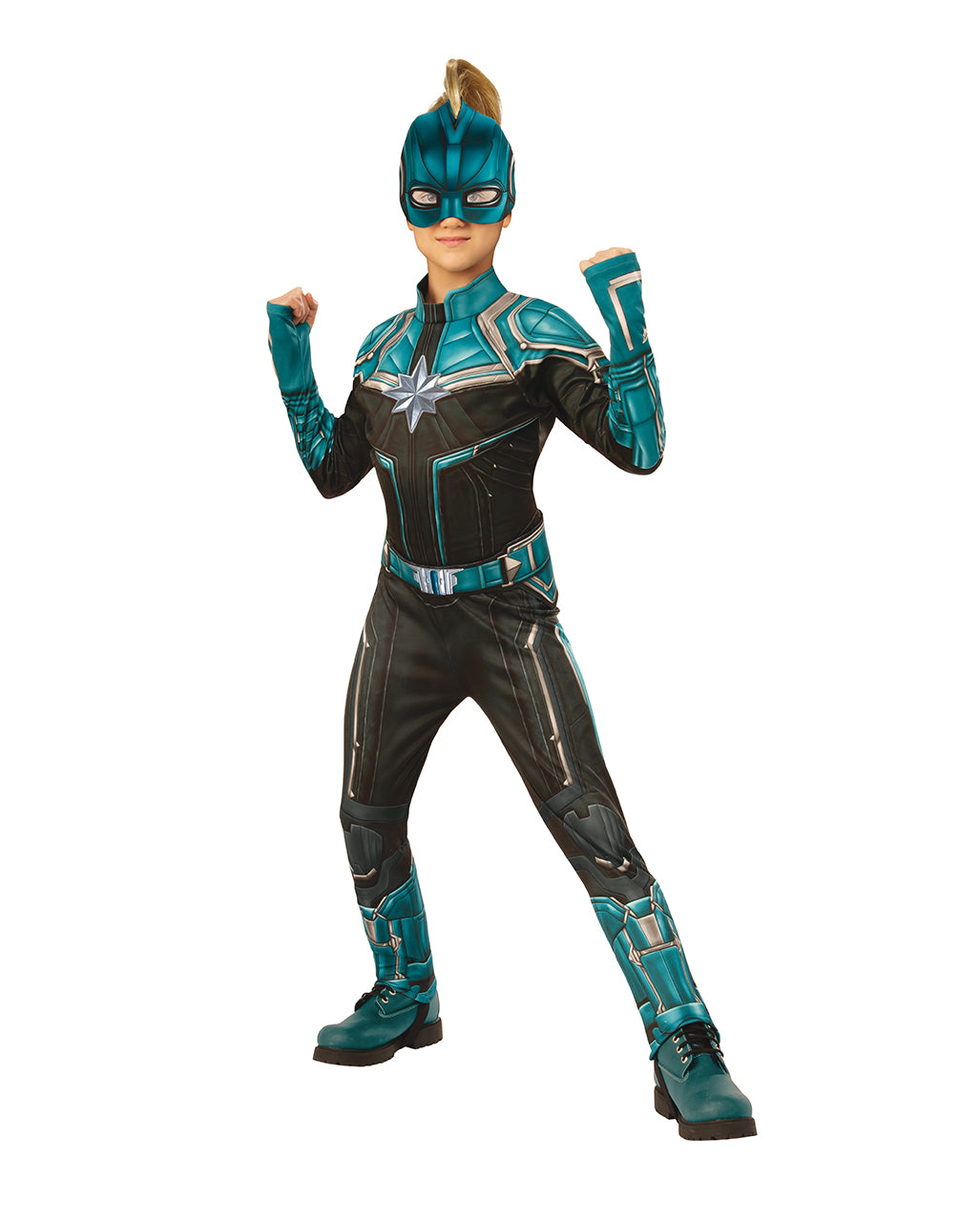 Kree Captain Marvel Kinderkostüm Blau
