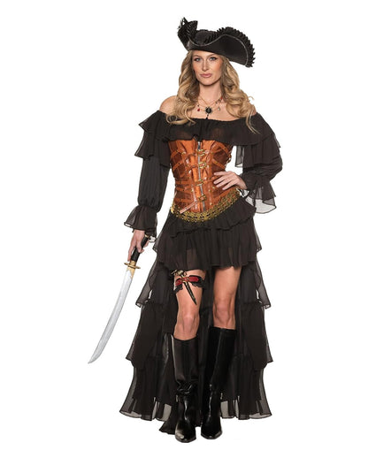 Piratin Mary Kostüm für Damen