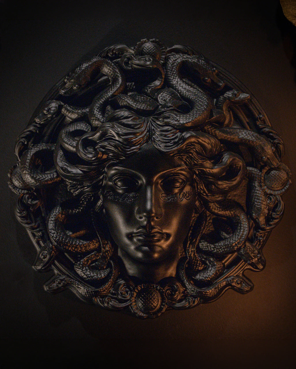 Medusa Wandskulptur Ø30cm