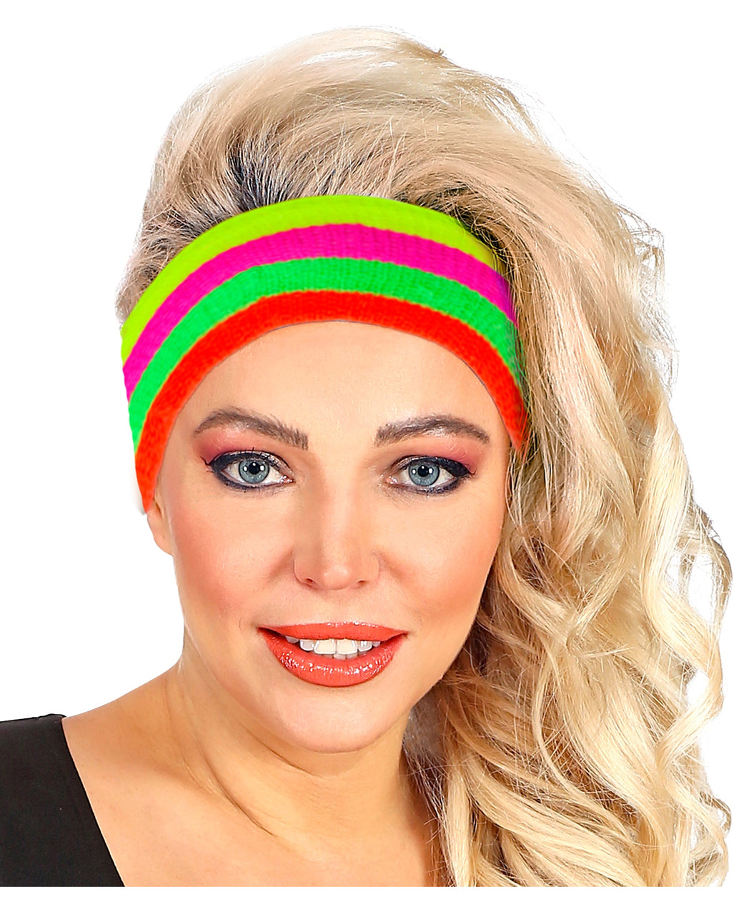 Mehrfarbiges Neon Stirnband