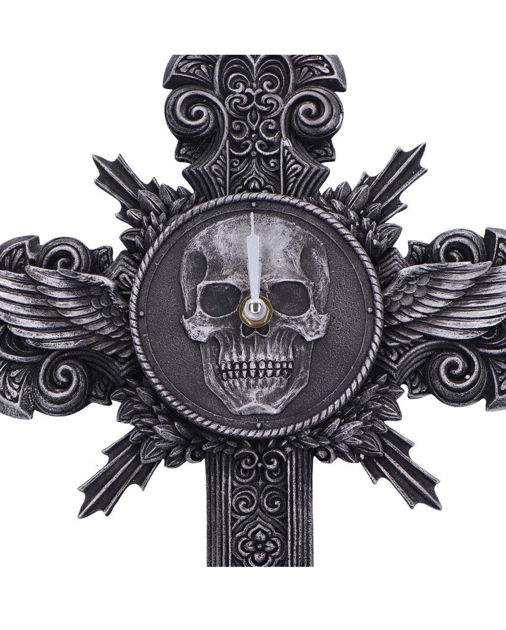 Gothic Wanduhr Memento Horas 37,5cm