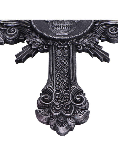 Gothic Wanduhr Memento Horas 37,5cm