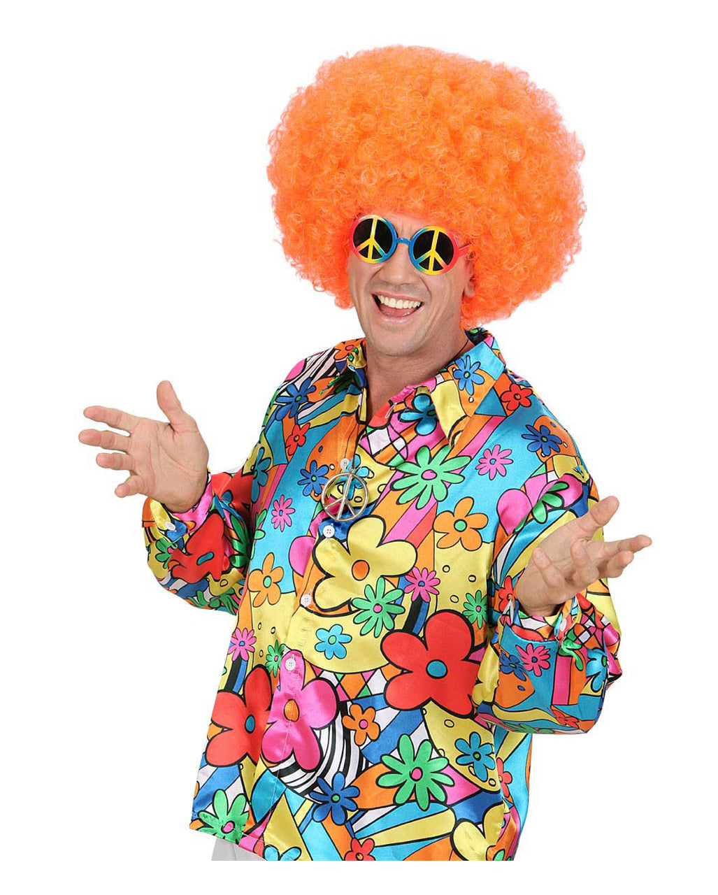 Metall Hippie Anhänger Peace