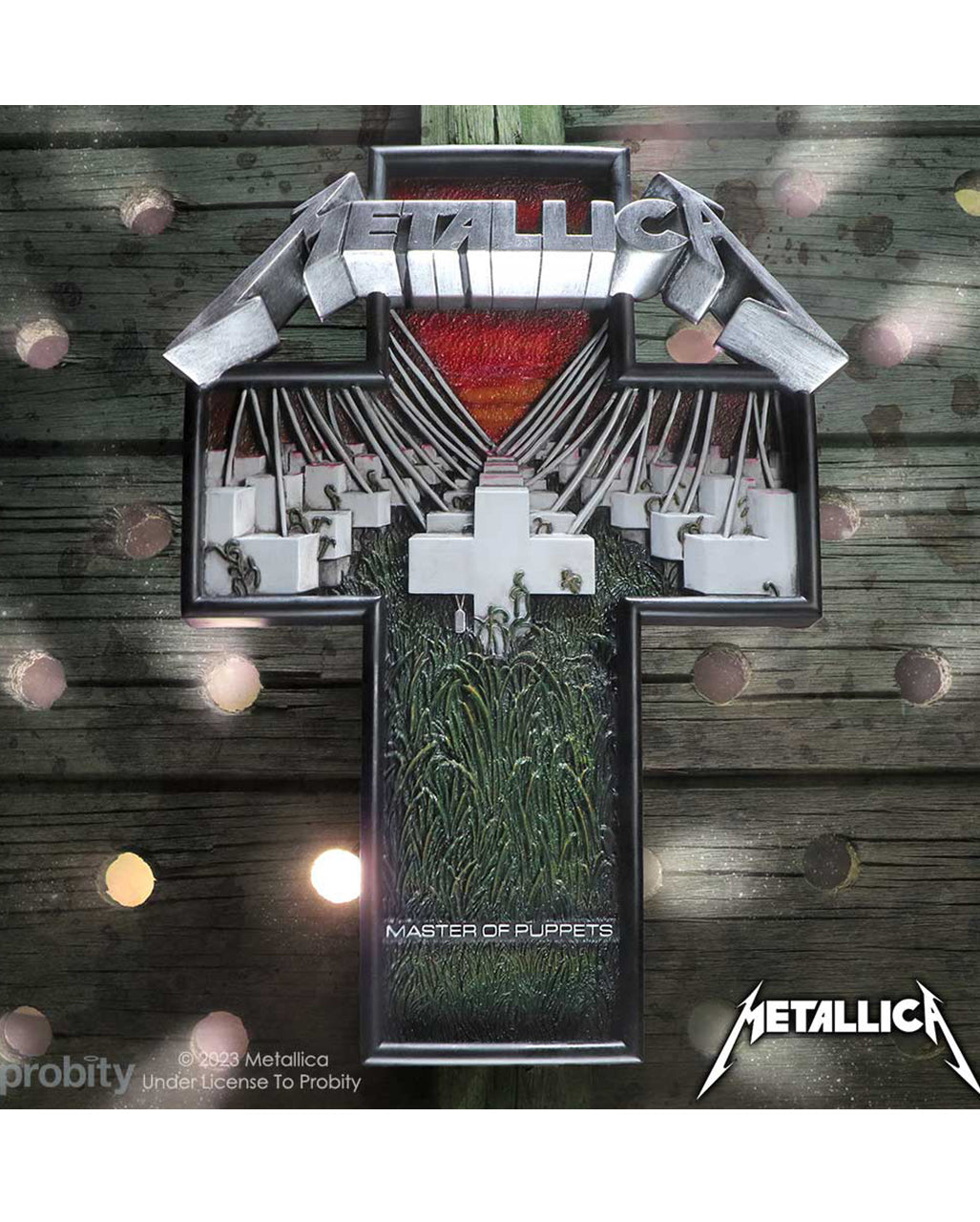 Metallica Master of Puppets Wandschmuck 31,5cm