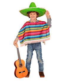 Mexikaner Poncho Kindergröße