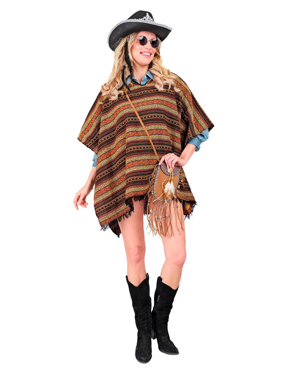 Mexikaner Poncho Unisex