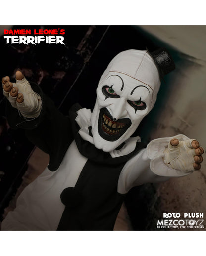 Mezco Terrifier Art The Clown Roto Plush 45cm Figur