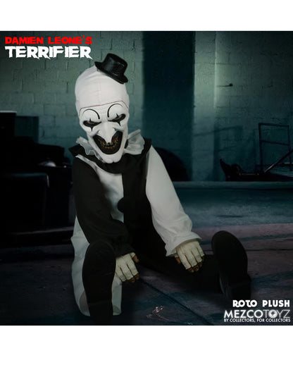 Mezco Terrifier Art The Clown Roto Plush 45cm Figur