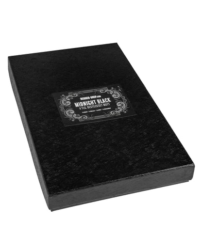 Matt Schwarzes Besteck Set - Midnight Black 4-tlg.