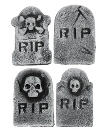 Mini Halloween Grabsteine 4er Set