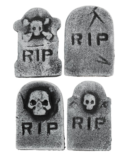 Mini Halloween Grabsteine 4er Set