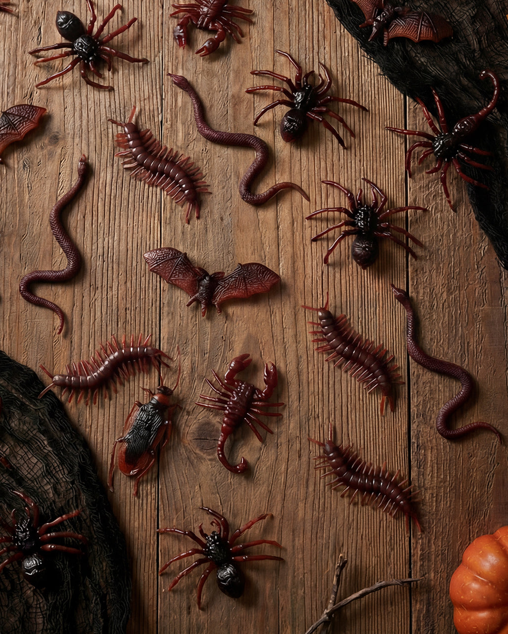 Mini Insekten & Ungeziefer als Streudeko 36 St.