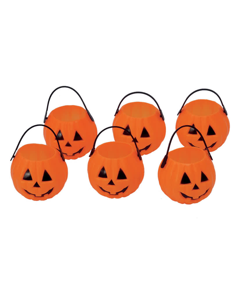 Mini Kürbis Hexenkessel 6er Packung