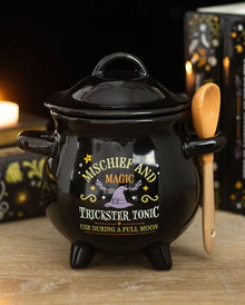 Suppenschüssel „Mischief and Magic Cauldron“ mit Löffel 14cm