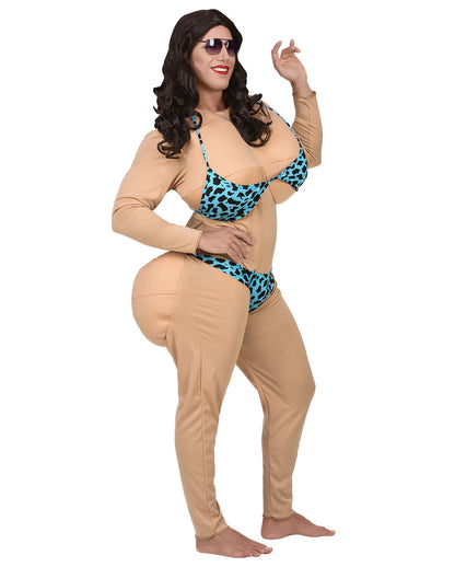 Miss Bikini Travestie Männerkostüm