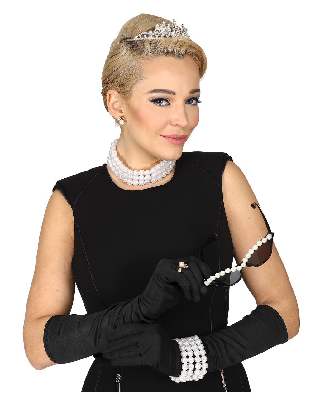Kostüm Zubehör Set Miss Golightly 4 tlg.