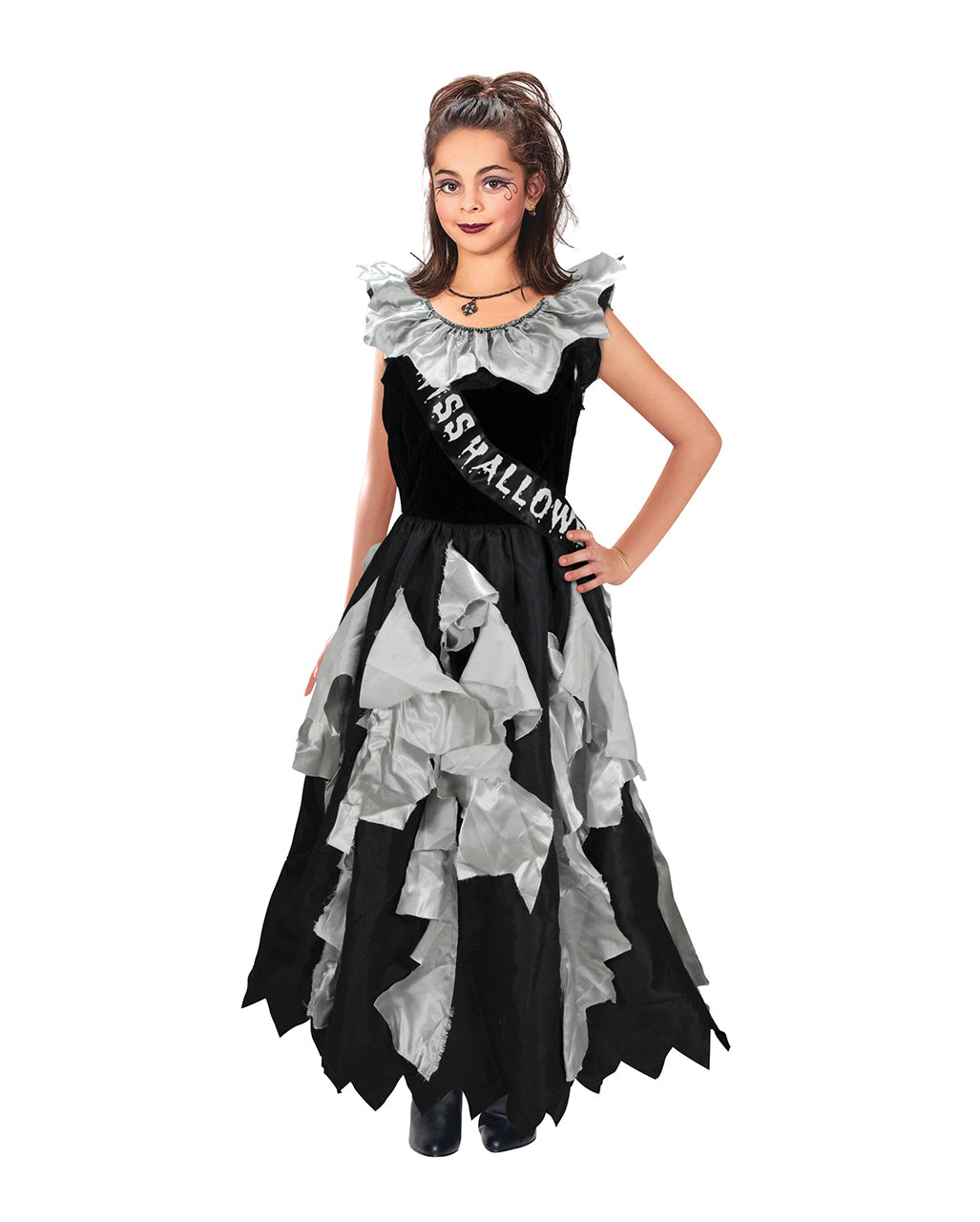 Miss Zombie Queen Mädchenkostüm