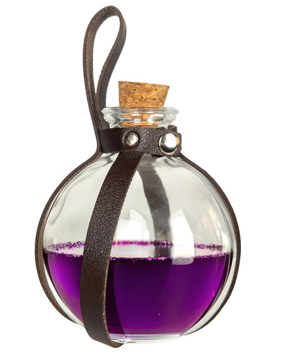 Mittelalterliche Zaubertrankflasche mit Gürtelschlaufe