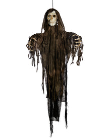 Vermoderter Fetzenreaper mit Sound, Licht & Bewegung 100cm