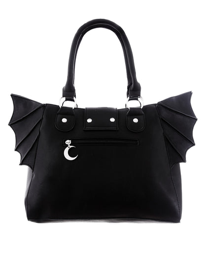 Moon Bag With Bat Wings