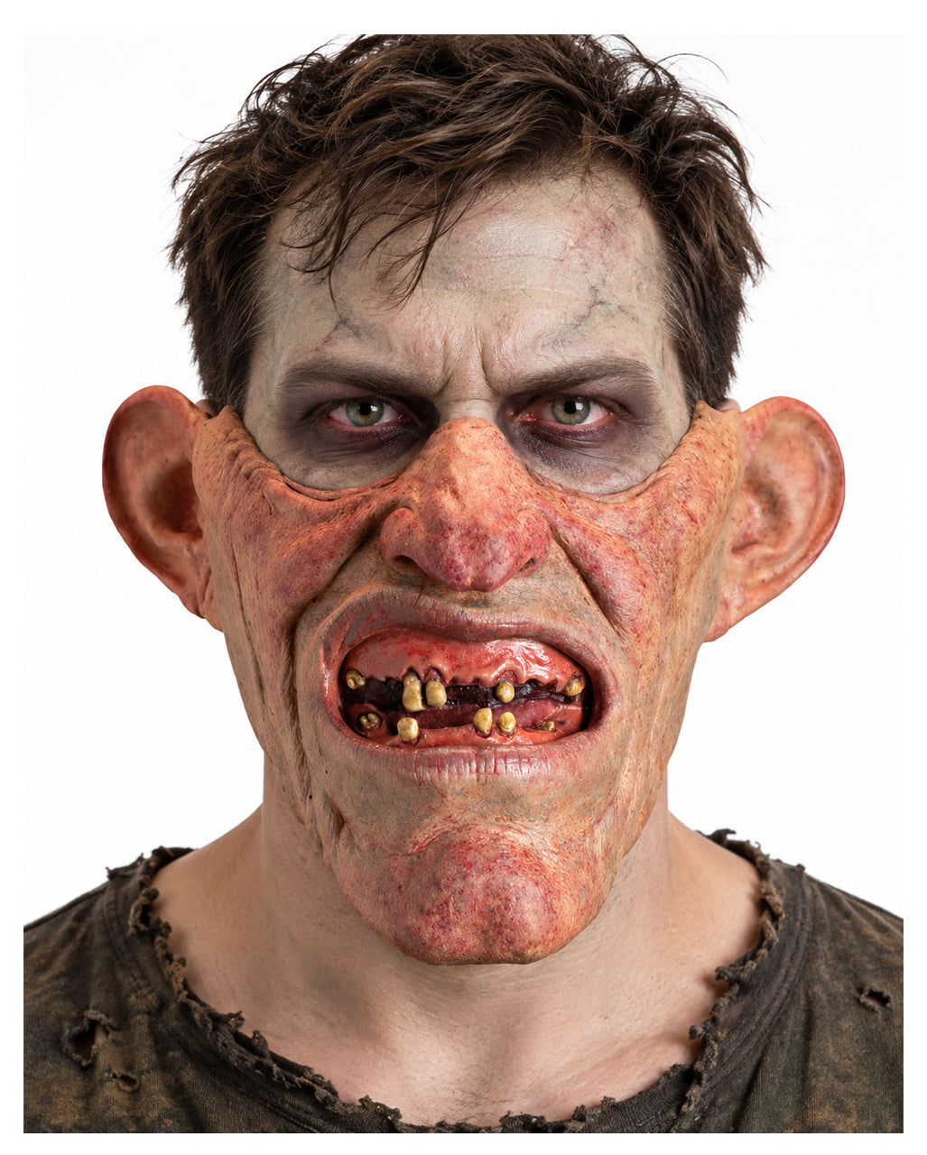 Modermaul Halbmaske mit Unterbiss
