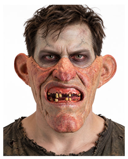 Modermaul Halbmaske mit Unterbiss