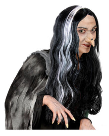 Morticia Halloween Perücke