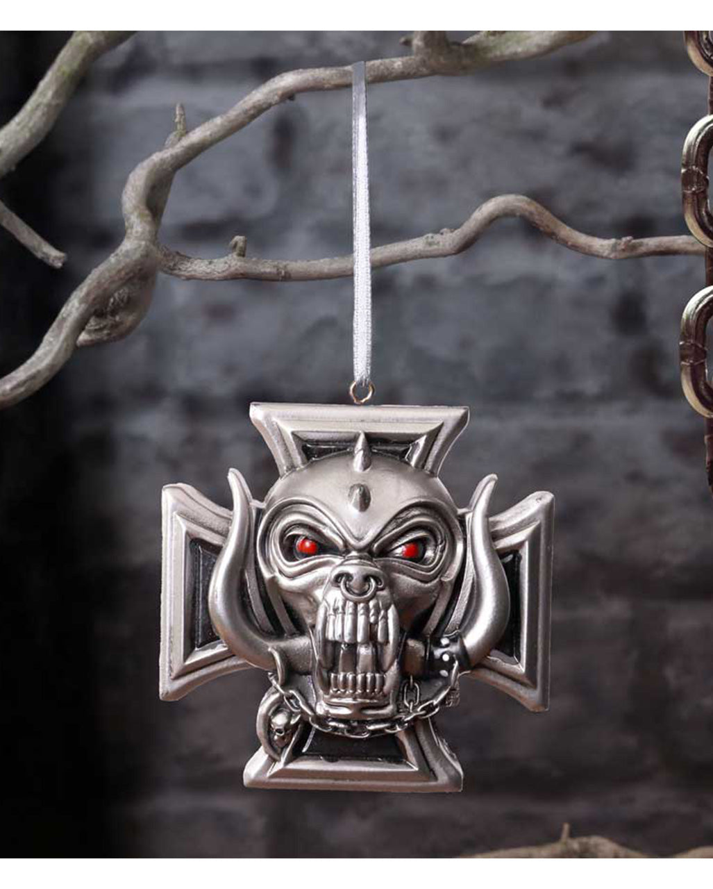 Motorhead Warpig Kreuz Anhänger