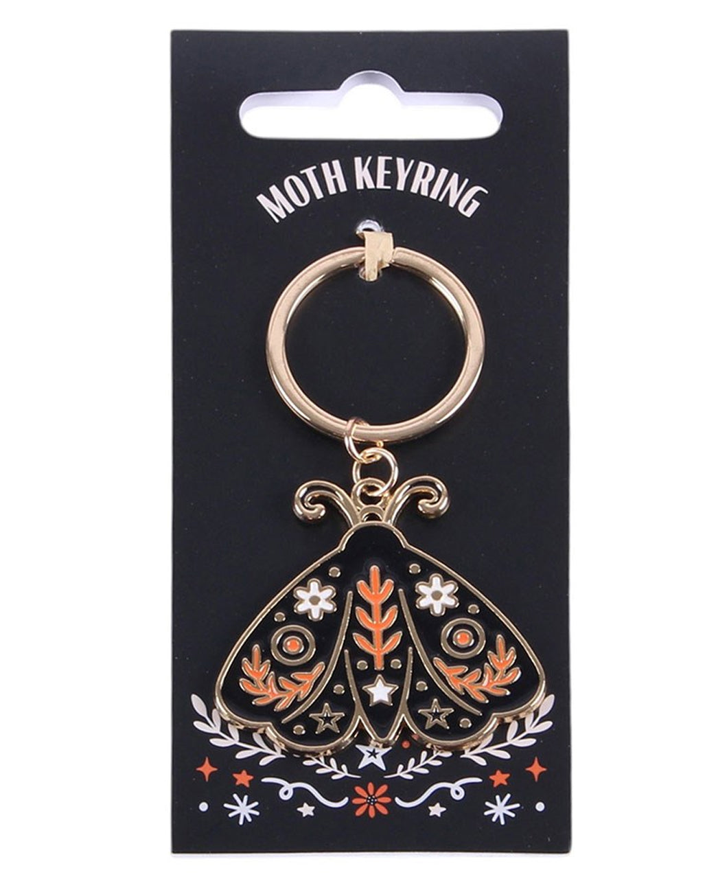 Moth Keychain, 7.5 Cm