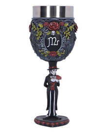 Mr Skelett Gothic Kelch 21 cm