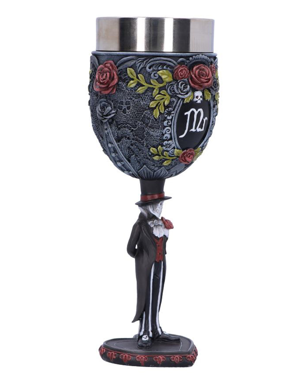 Mr Skelett Gothic Kelch 21 cm
